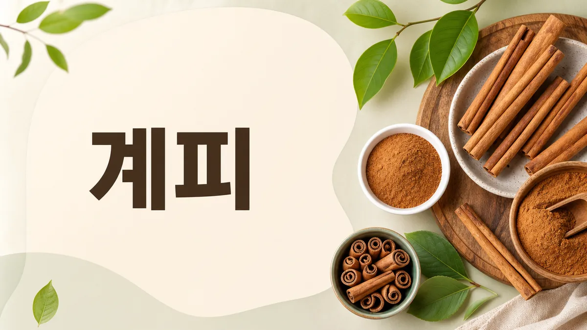 계피와 같이 먹으면 좋은 음식, 뱃살에 정말 도움 될까