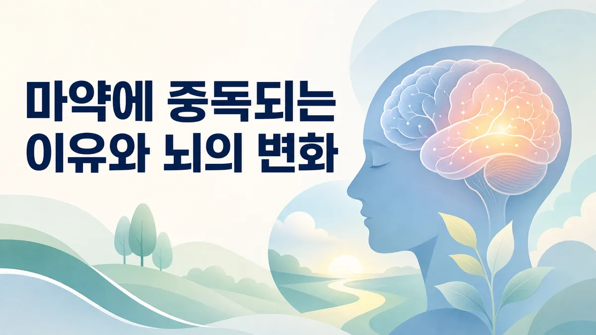 마약 중독의 원인, 왜 중독되나 — 뇌 보상회로와 위험요인