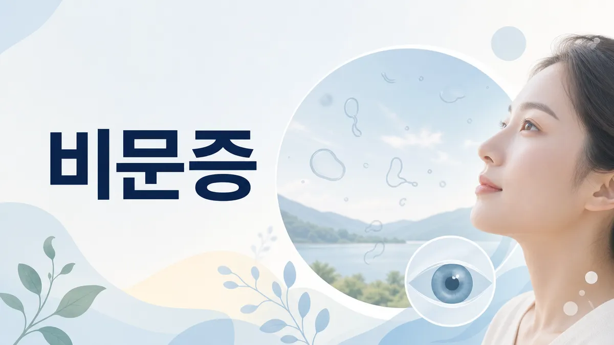 비문증 치료 방법과 수술이 필요한 경우 총정리