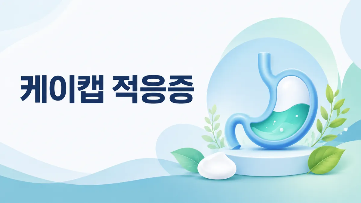 케이캡 새 적응증, 진통제 장기복용 궤양 예방
