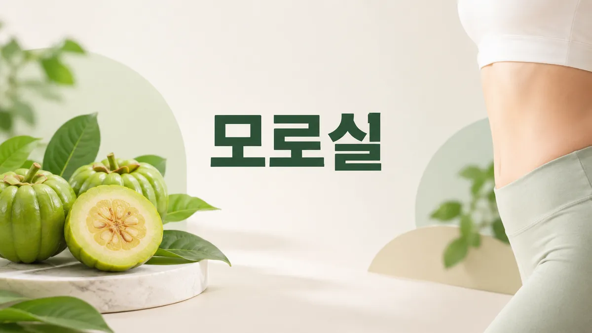 모로실 효능과 부작용, 체지방 감소 근거는