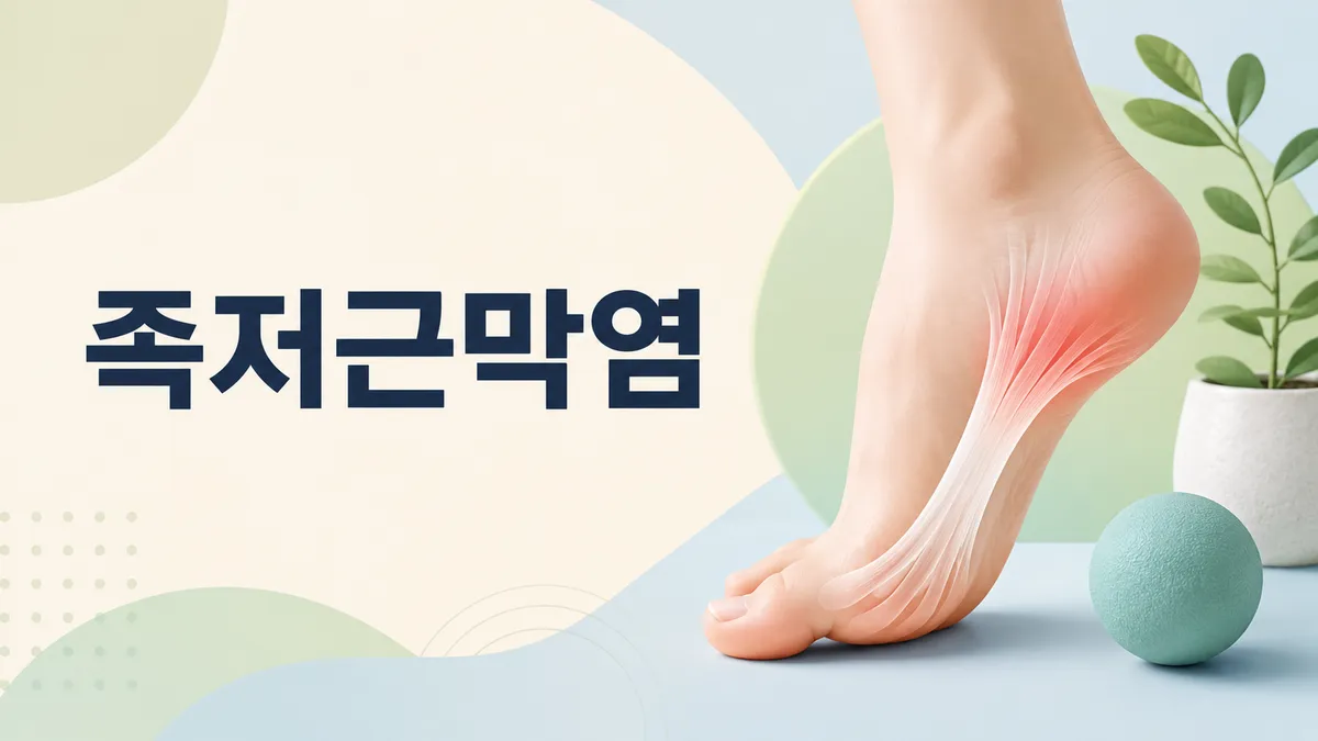 족저근막염 증상, 아침 첫발 발뒤꿈치 통증의 특징