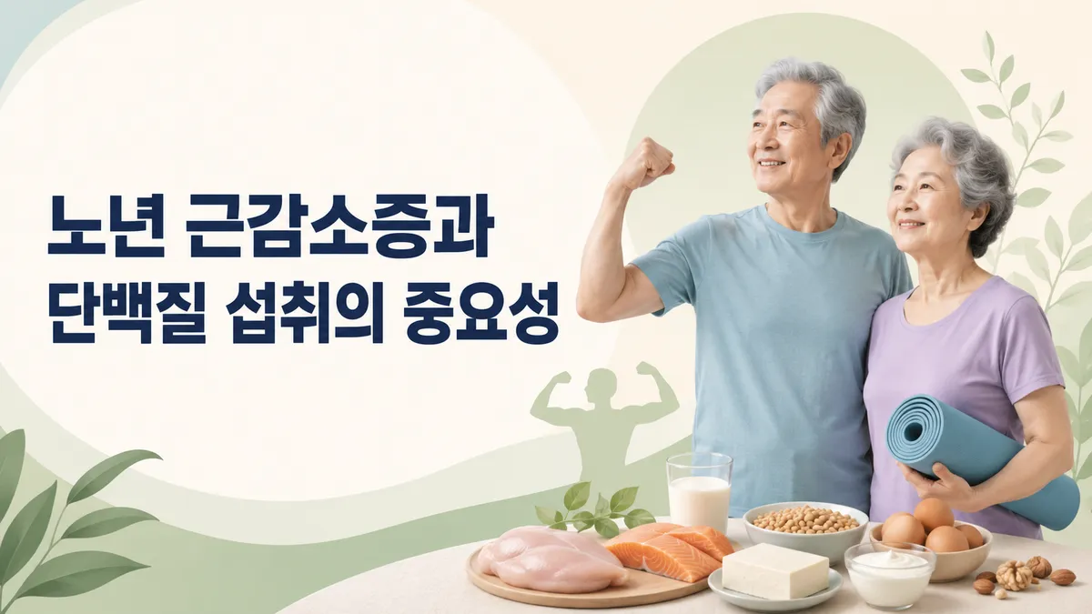 근감소증 단백질 섭취량, 얼마나 먹어야 할까