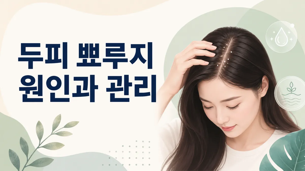 두피 뾰루지 원인과 관리법, 병원 갈 때 총정리