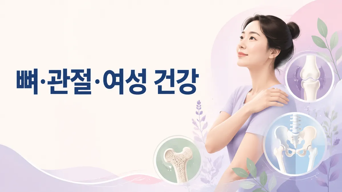 뼈·관절·여성 건강