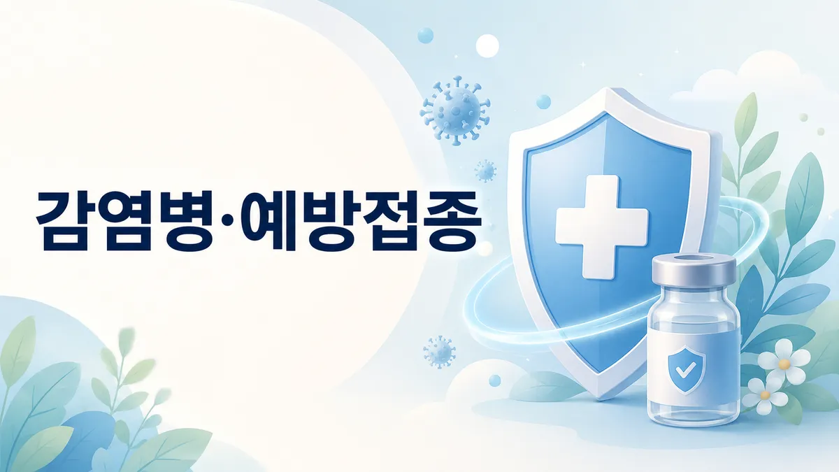 감염병·예방접종